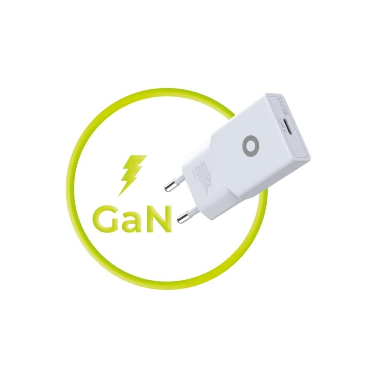 30W adaptér Mobile Origin GaN Slim Charger MO17 - bílý - istyle.work