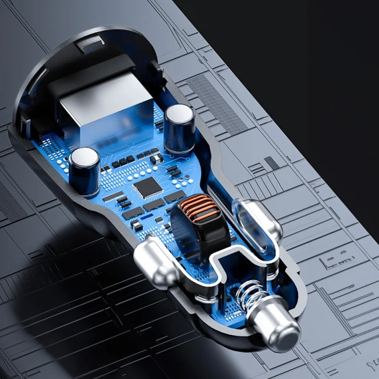 Nabíječka do auta Mobile Origin Car Charger 60W USB-C a USB-A - istyle.work