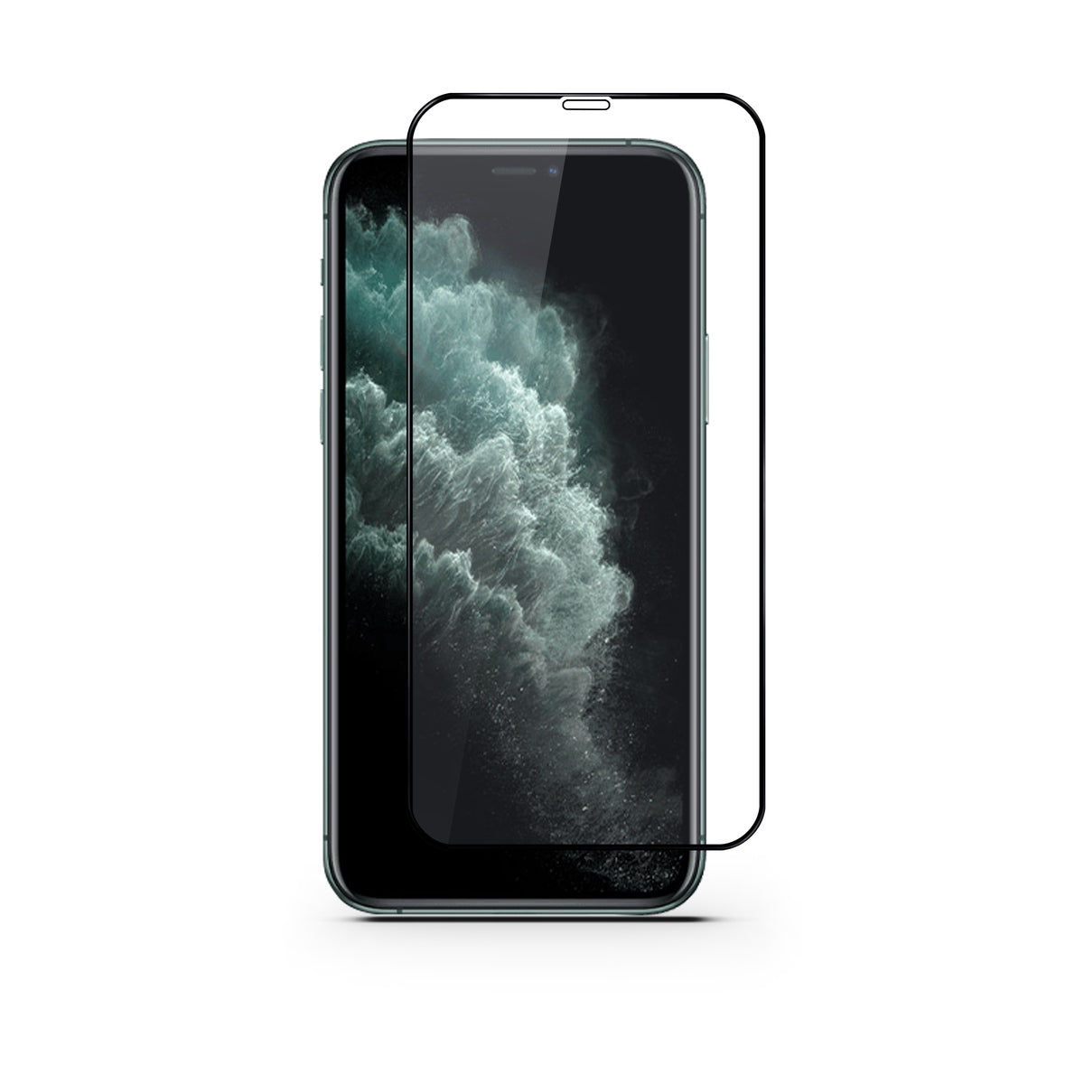 Ochranné sklo iSTYLE 3D+ GLASS iPhone XS Max / 11 Pro Max - černé - istyle.work