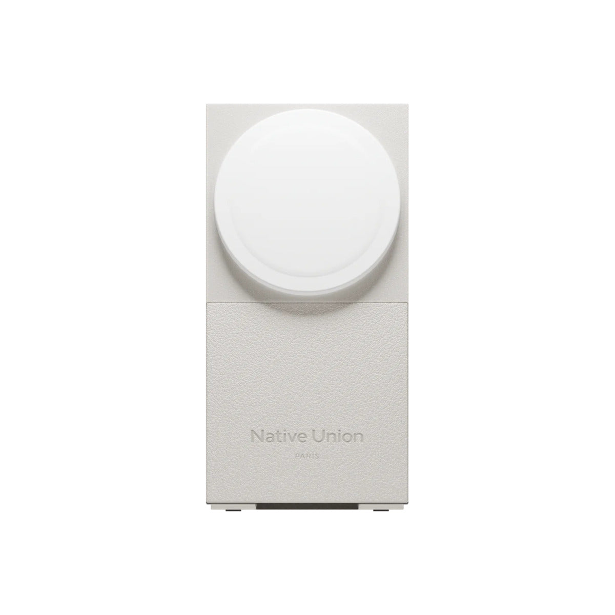 Bezdrátová nabíječka s mezinárodními adaptéry Native Union Rise 3-in-1 Qi2 - stříbrná - istyle.work