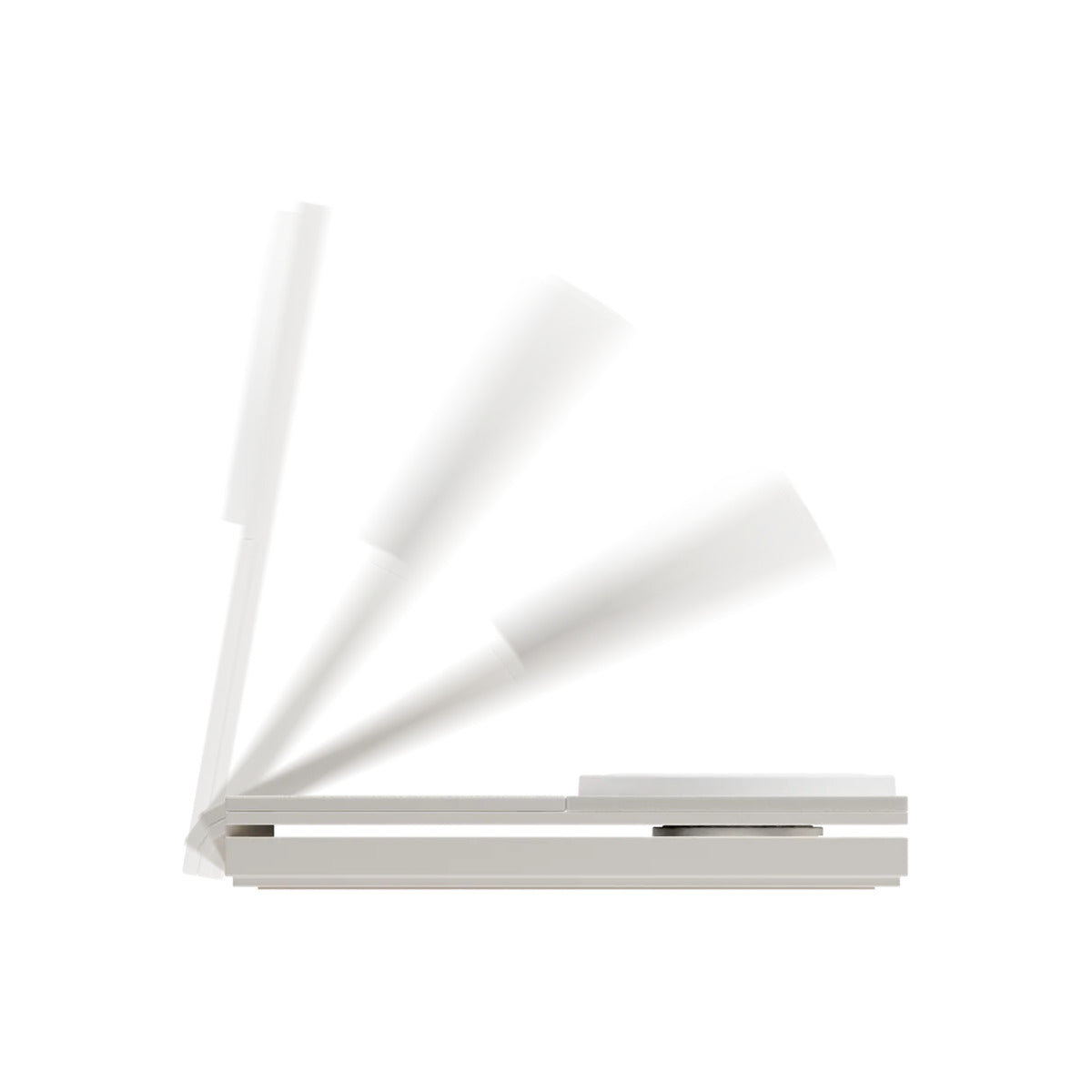 Bezdrátová nabíječka Native Union Rise 3-in-1 Qi2 - stříbrná - istyle.work