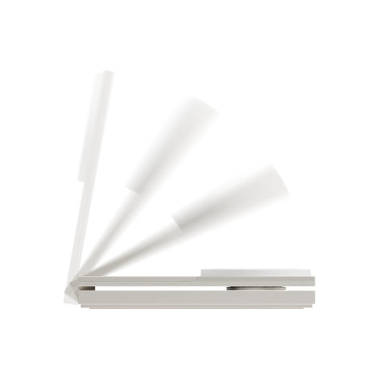 Bezdrátová nabíječka s mezinárodními adaptéry Native Union Rise 3-in-1 Qi2 - stříbrná - istyle.work