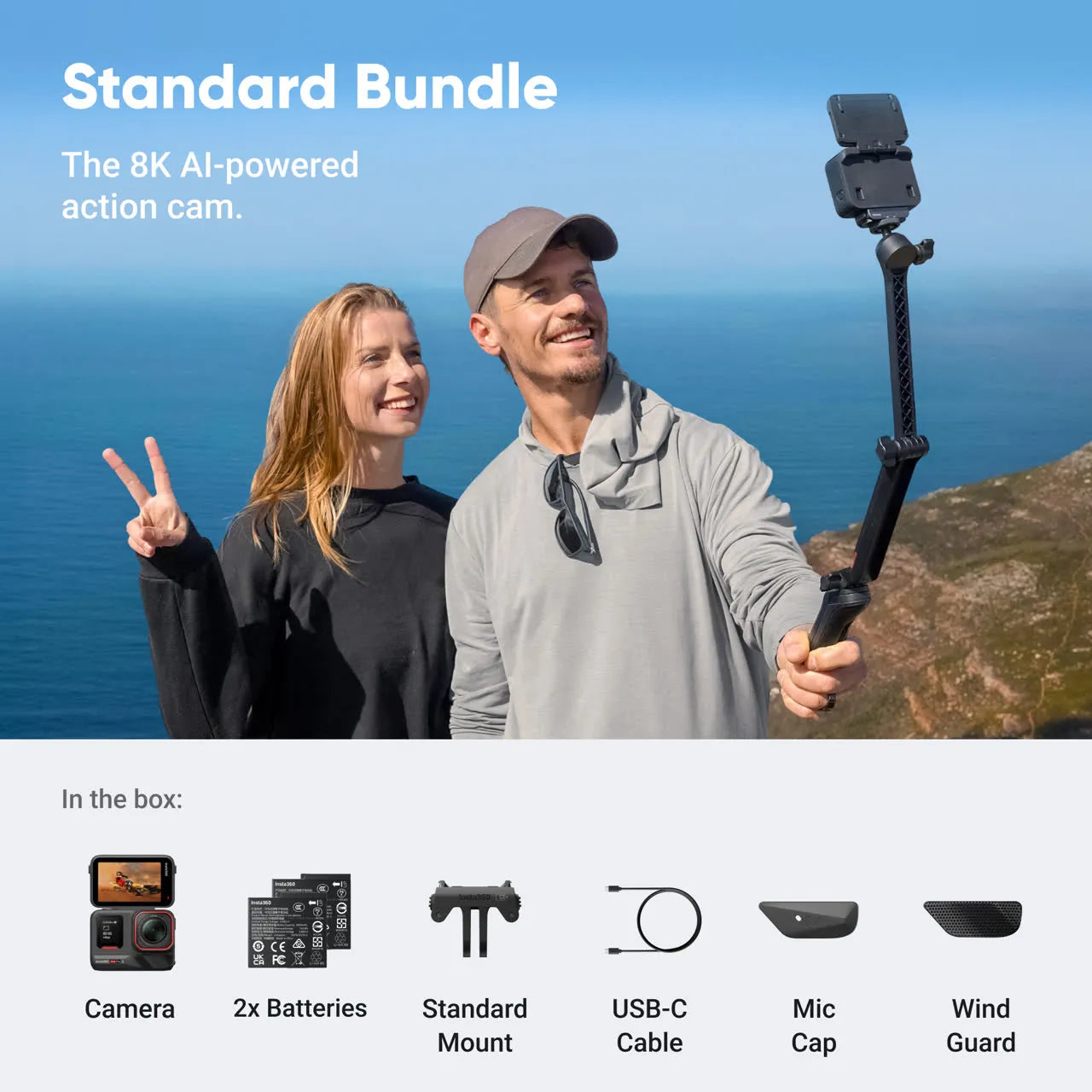 Akční kamera Insta360 Ace Pro 2 Dual Battery Bundle