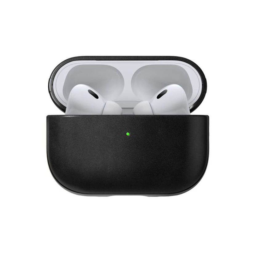 Kožené pouzdro pro AirPods Pro 2. gen Nomad Leather Case - černé - istyle.work