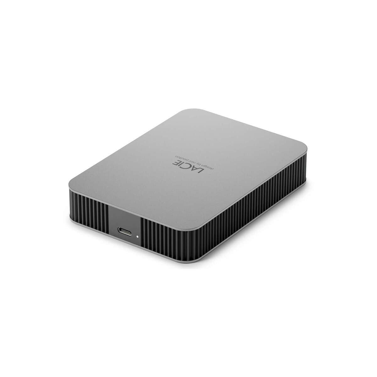 Externí pevný disk LaCie Mobile Drive Secure 5TB USB-C - šedý