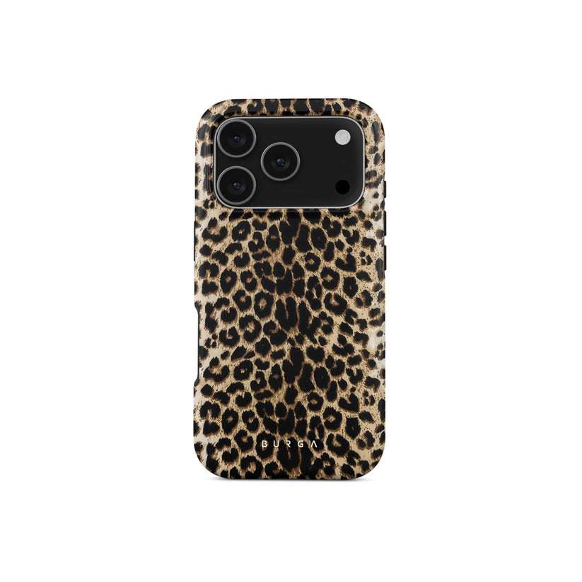 Kryt pro iPhone 17 Pro Burga Player Tough MagSafe Case - leopard - istyle.work
