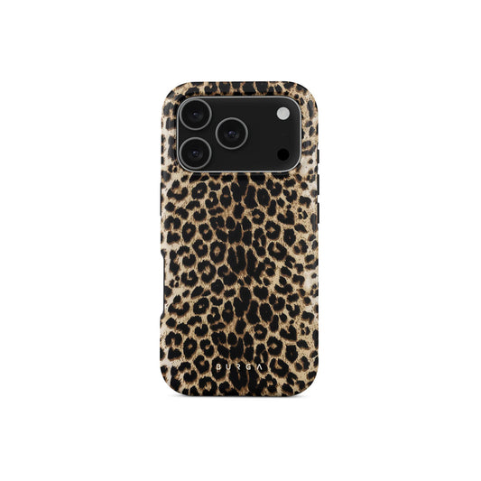 Kryt pro iPhone 17 Pro Burga Player Tough MagSafe Case - leopard - istyle.work