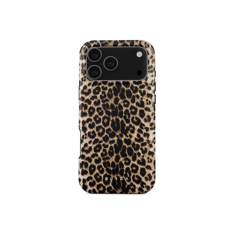 Kryt pro iPhone 17 Pro Max Burga Player Tough MagSafe Case - leopard - istyle.work