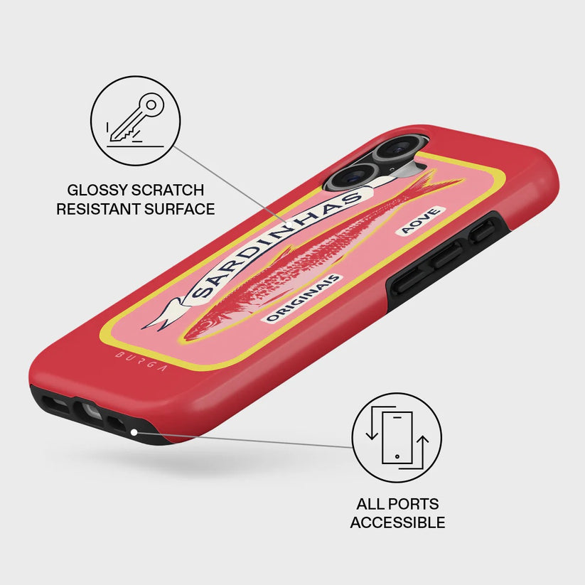 Kryt pro iPhone 17 Burga Gourmet Tough MagSafe Case - retro plechovka - istyle.work