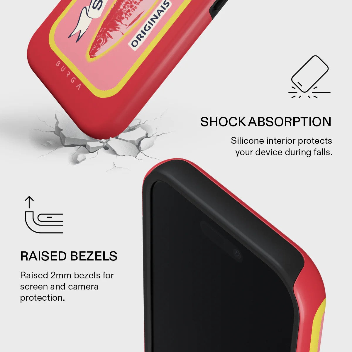 Kryt pro iPhone 17 Burga Gourmet Tough MagSafe Case - retro plechovka - istyle.work