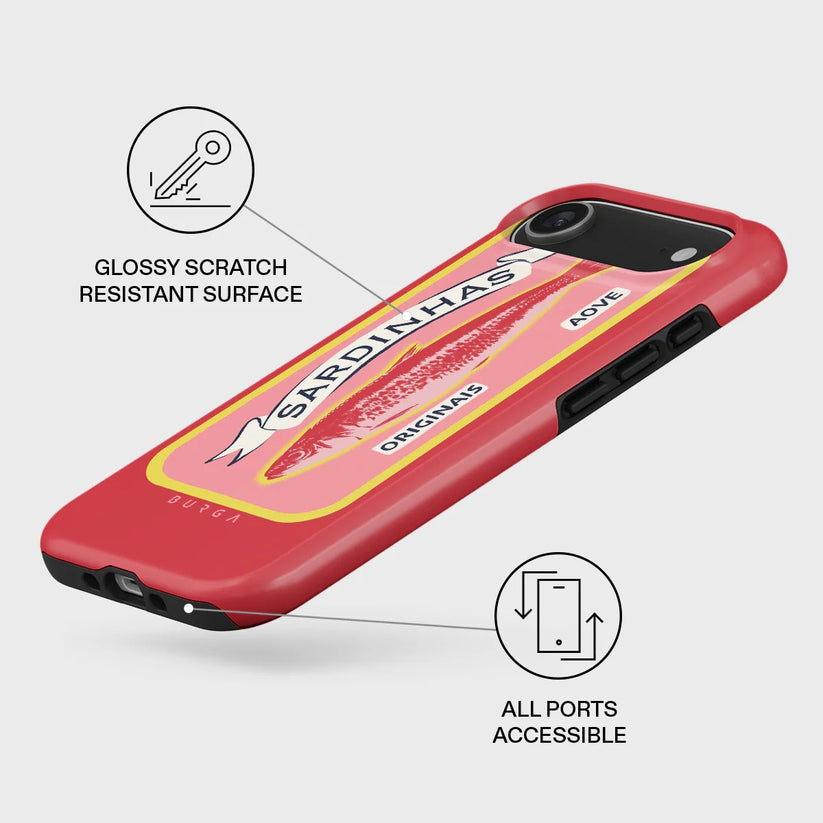 Kryt pro iPhone Air Burga Gourmet Tough MagSafe Case - retro plechovka - istyle.work