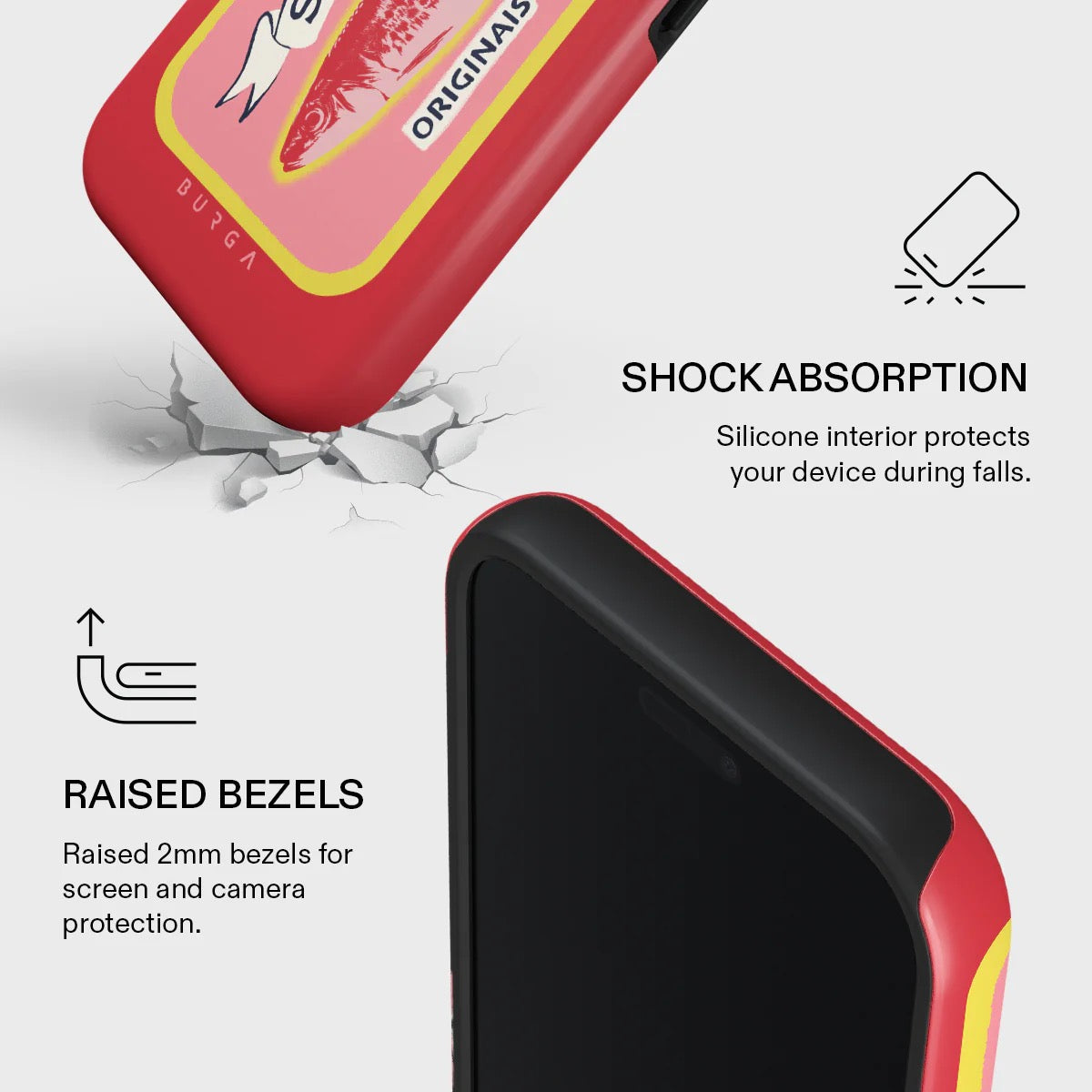 Kryt pro iPhone 17 Pro Max Burga Gourmet Tough MagSafe Case - retro plechovka - istyle.work