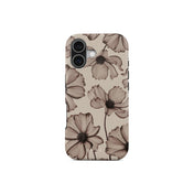 Kryt pro iPhone 17 Burga Barely Yours Tough MagSafe Case - květinový - istyle.work