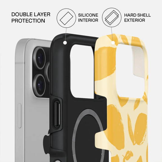 Kryt pro iPhone 17 Pro Max Burga Lemon Tart Tough MagSafe Case - citrón - istyle.work