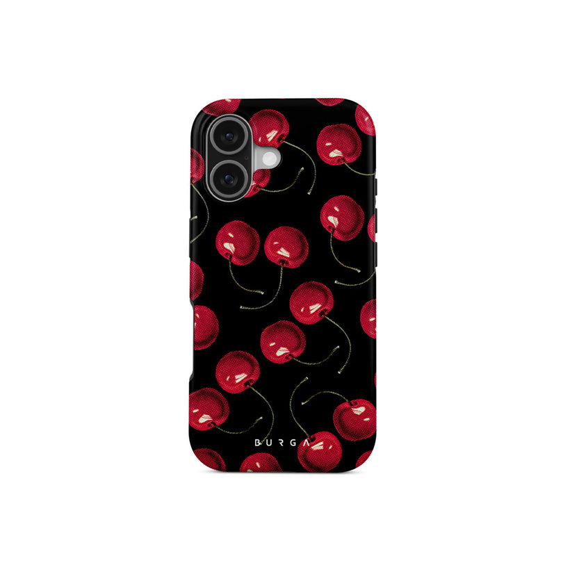 Kryt pro iPhone 17 Burga Cherrybomb Tough MagSafe Case - třešeň - istyle.work