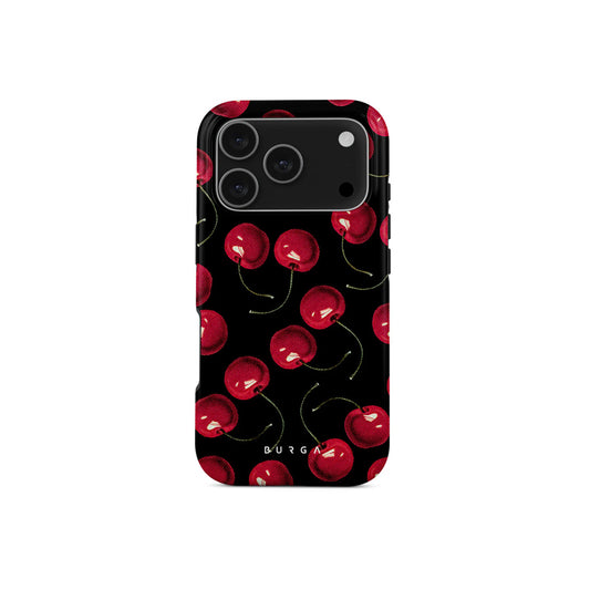 Kryt pro iPhone 17 Pro Burga Cherrybomb Tough MagSafe Case - třešeň - istyle.work