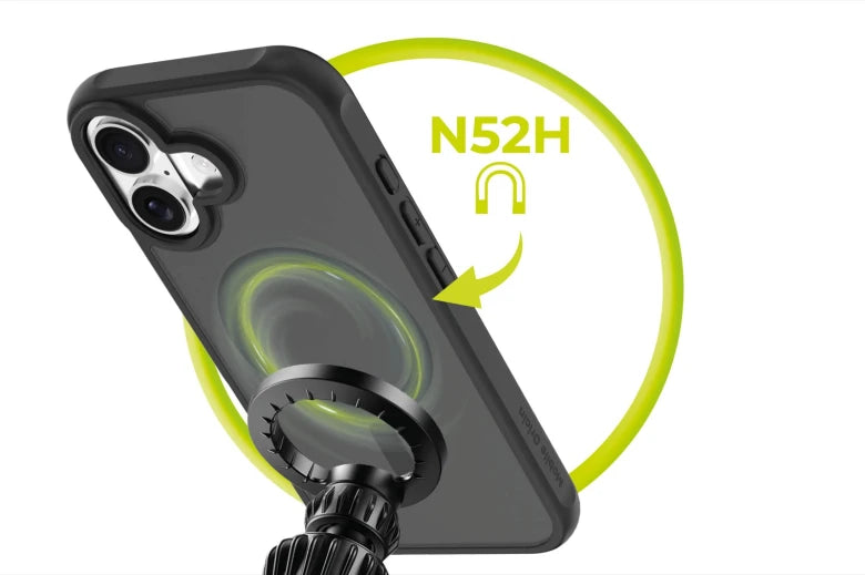 MagSafe kryt iPhone 17 Pro Mobile Origin Easy Hybrid - matně černý