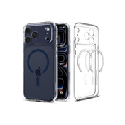 MagSafe kryt pro iPhone 17 Pro Max Spigen Ultra Hybrid - průhledný/modrý - istyle.work