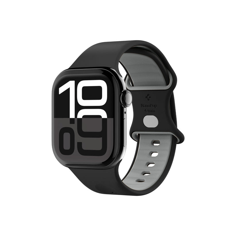 Řemínek pro Apple Watch Apple Watch 42mm/41mm/40mm Spigen Nano Pop Band - černý - istyle.work