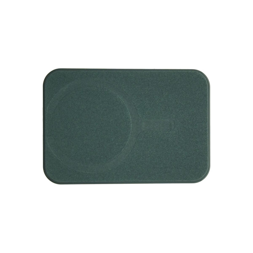 Skládací kožená MagSafe peněženka Dviced s podstavcem – modrá - istyle.work