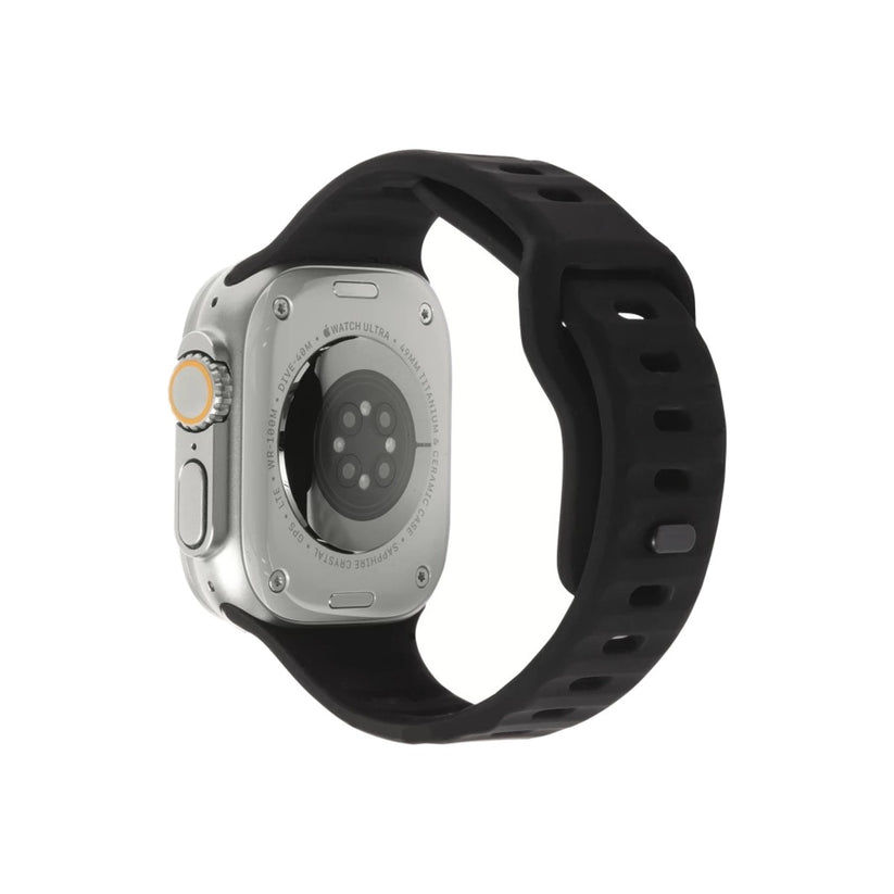 Řemínek pro Apple Watch 42/44/45/49 mm Mobile Origin Strap - černý - istyle.work