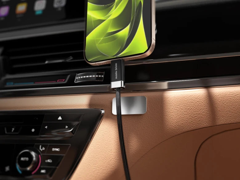 27W USB-C kabel USB-C/USB-A 1,5 m Mobile Origin CB6