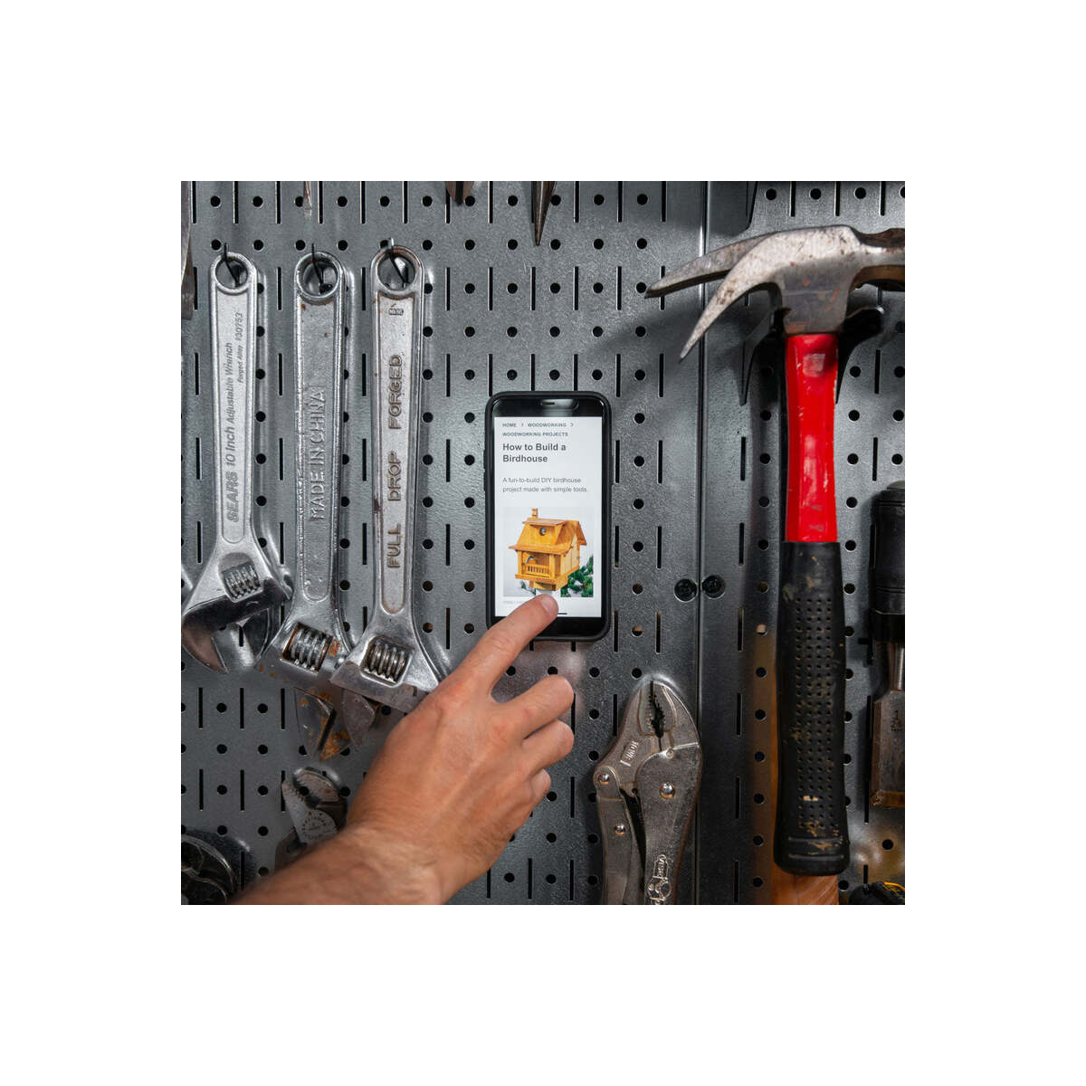 Magnetický držák telefonu Peak Design Wall Mount - světlý - istyle.work