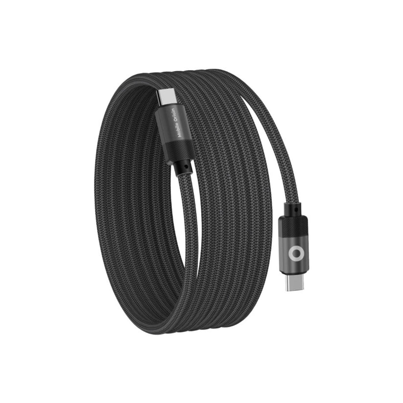 Magnetický 27W nabíjecí kabel Mobile Origin Original Cable USB-C / USB-C 1m - černý - istyle.work
