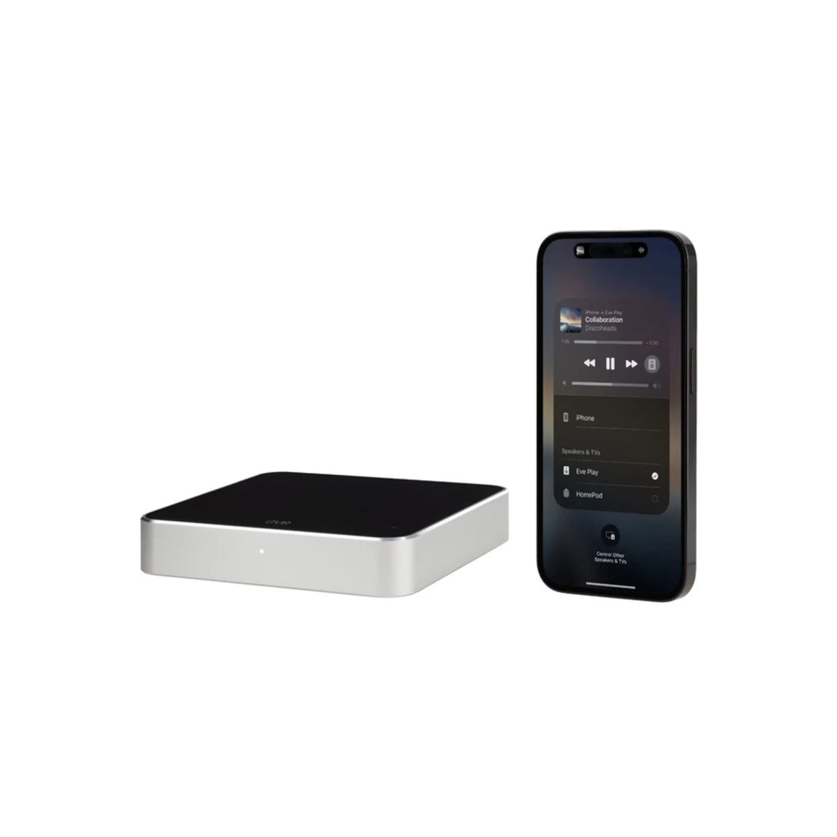 Audio streamer Eve Play s podporou AirPlay a vysokým rozlišením