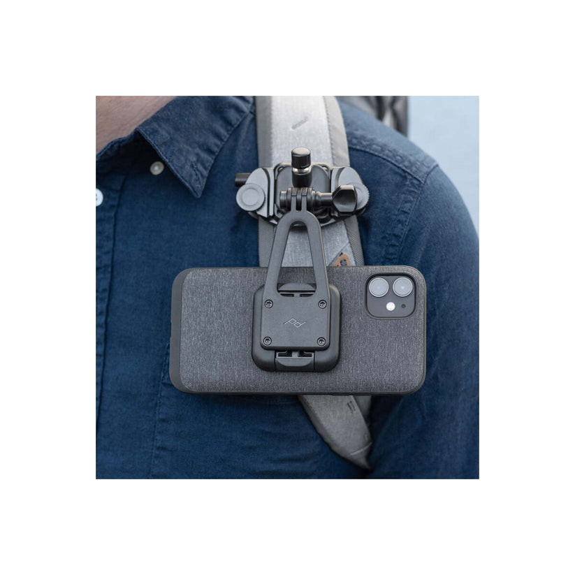 Držák telefonu s pojistkou pro stativy Peak Design Creator Kit - černý - istyle.work