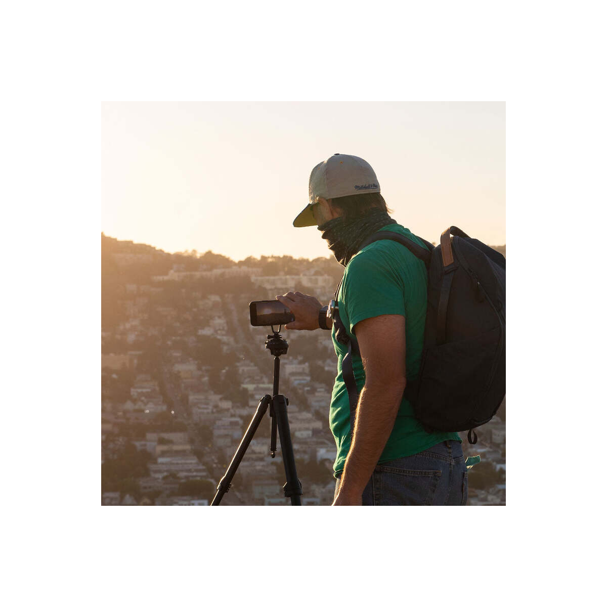 Držák telefonu s pojistkou pro stativy Peak Design Creator Kit - černý - istyle.work