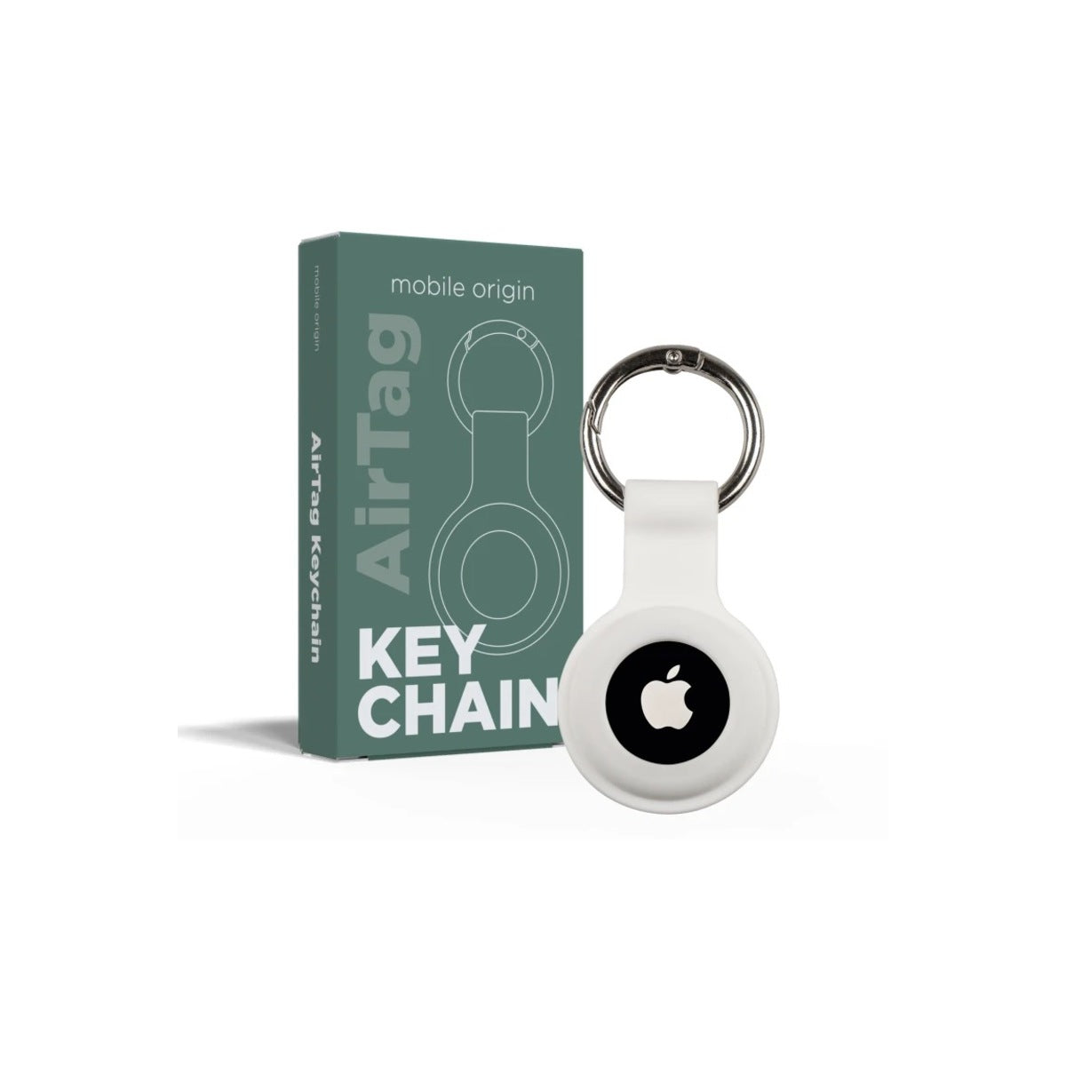 Přívěšek na AirTag Mobile Origin - bílý - istyle.work
