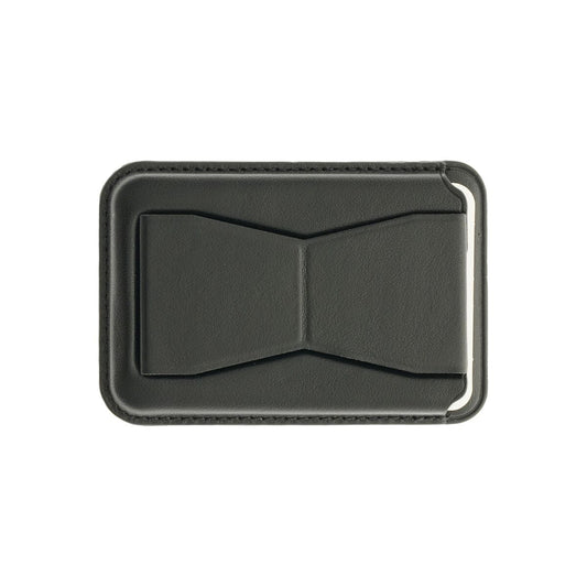 Kožená MagSafe peněženka Dviced s podstavcem – černá - istyle.work