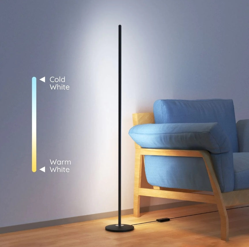 Designová rohová lampa Govee RGBW Floor Lamp Lite s technologií RGBICWW