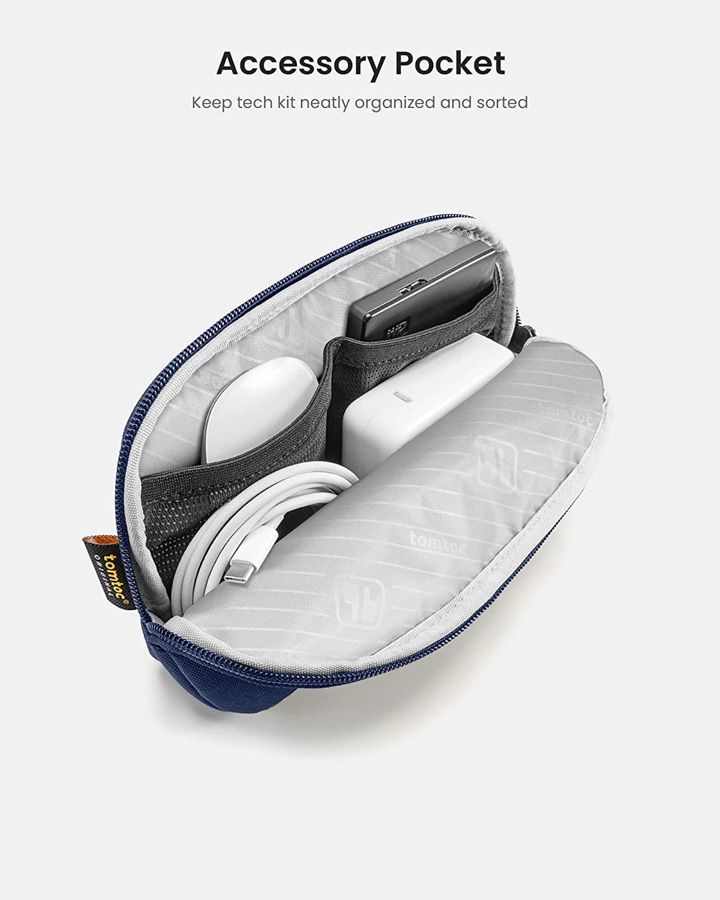 Pouzdro a brašna pro MacBook Pro 16" tomtoc Sleeve Kit - modré - istyle.work
