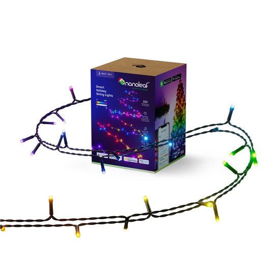 Chytré žárovky na stromeček Nanoleaf Essentials Smart Holiday String Lights 20 m - istyle.work