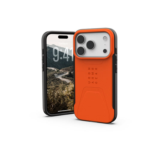 Kryt pro iPhone 17 Pro UAG Civilian Magsafe - oranžový