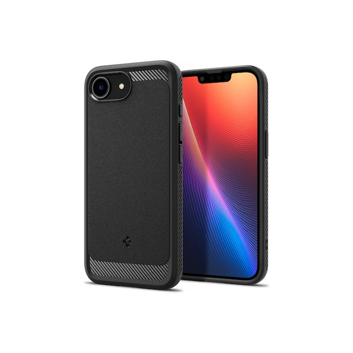 MagSafe kryt pro iPhone 16e Spigen Rugged Armor - černý - istyle.work