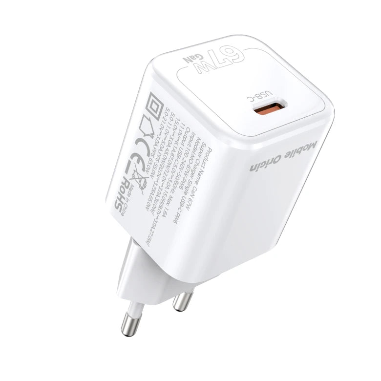 67W GaN nabíječka Mobile Origin PW6 - USB-C