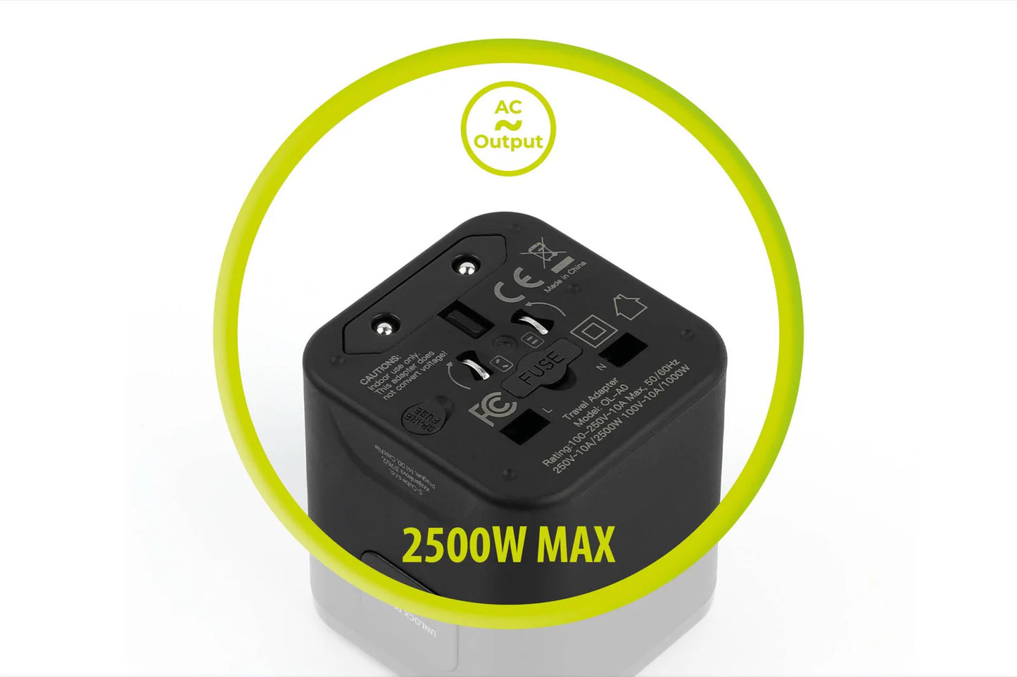 30W univerzální cestovní adaptér Mobile Origin Universal Travel Adapter PW30 - istyle.work