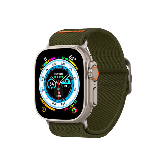 Řemínek pro Apple Watch 42/44/45/49mm Spigen Lite Fit Ultra - khaki - istyle.work