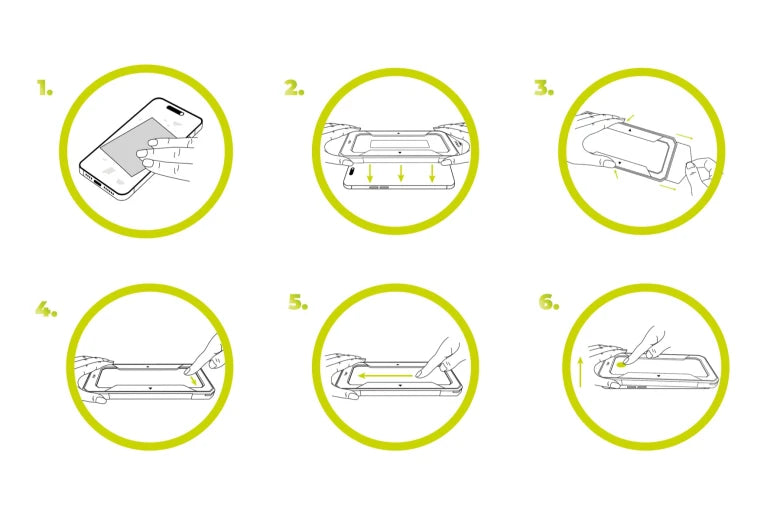 Ochranné sklo pro iPhone 11/XR Mobile Origin Screen Guard s aplikátorem