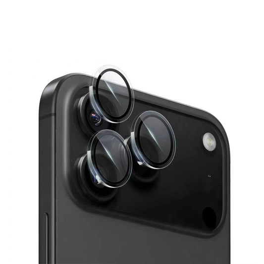 Safírové sklo na čočky pro iPhone 17 Pro / 17 Pro Max Mobile Origin - průhledné
