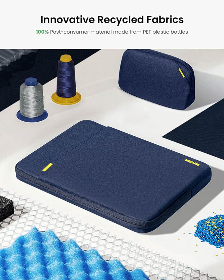 Pouzdro a brašna pro MacBook Pro 16" tomtoc Sleeve Kit - modré - istyle.work
