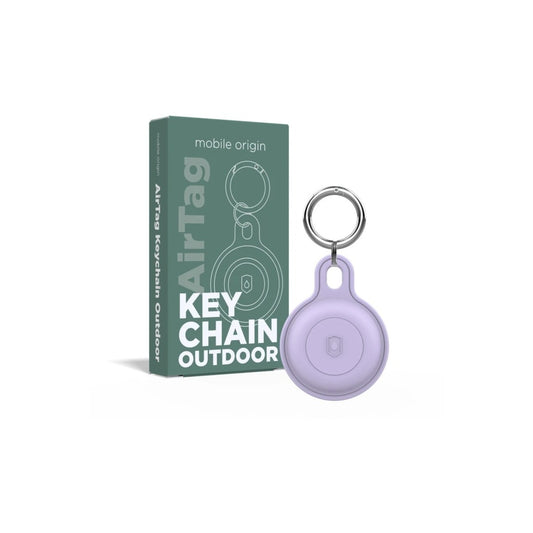 Přívěšek pro AirTag Mobile Origin Airtag Outdoor KeyChain - fialový - istyle.work