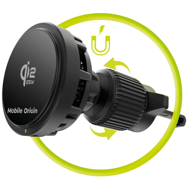 Bezdrátová autonabíječka Qi2 25W Mobile Origin CA24