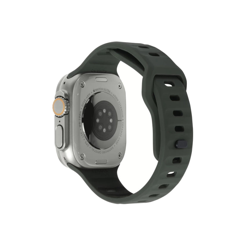 Řemínek pro Apple Watch 42/44/45/49 mm Mobile Origin Strap - tmavě zelený - istyle.work