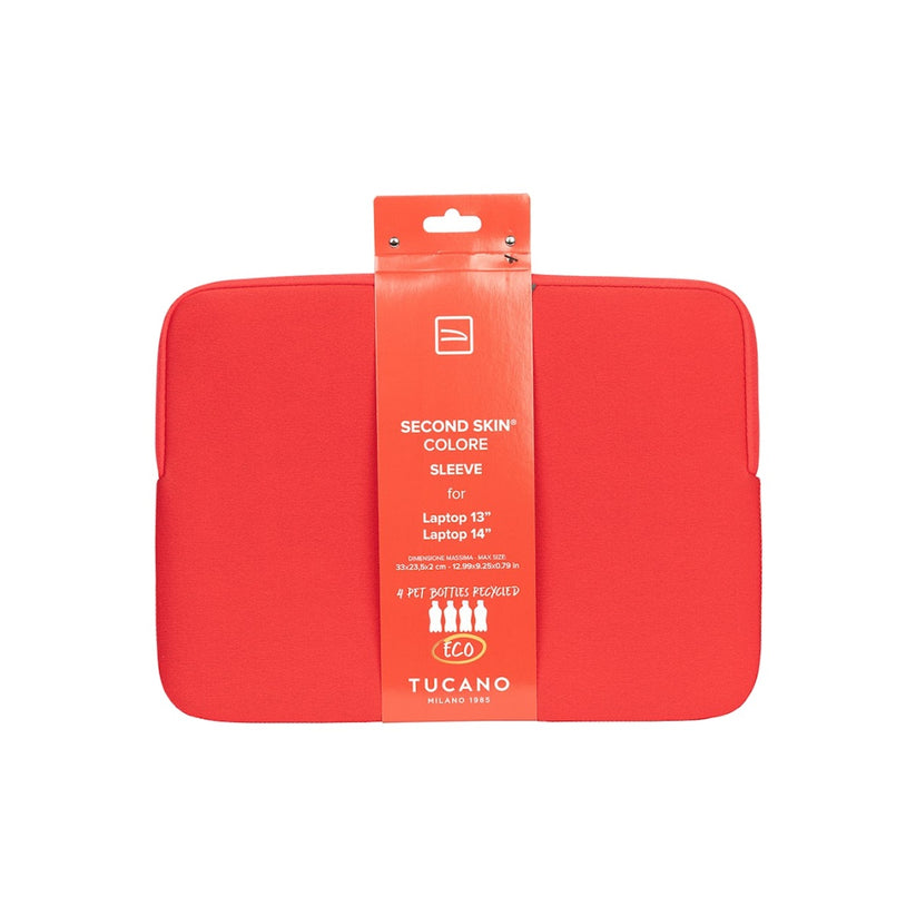 Pouzdro Tucano Colore 14" - červené - istyle.work