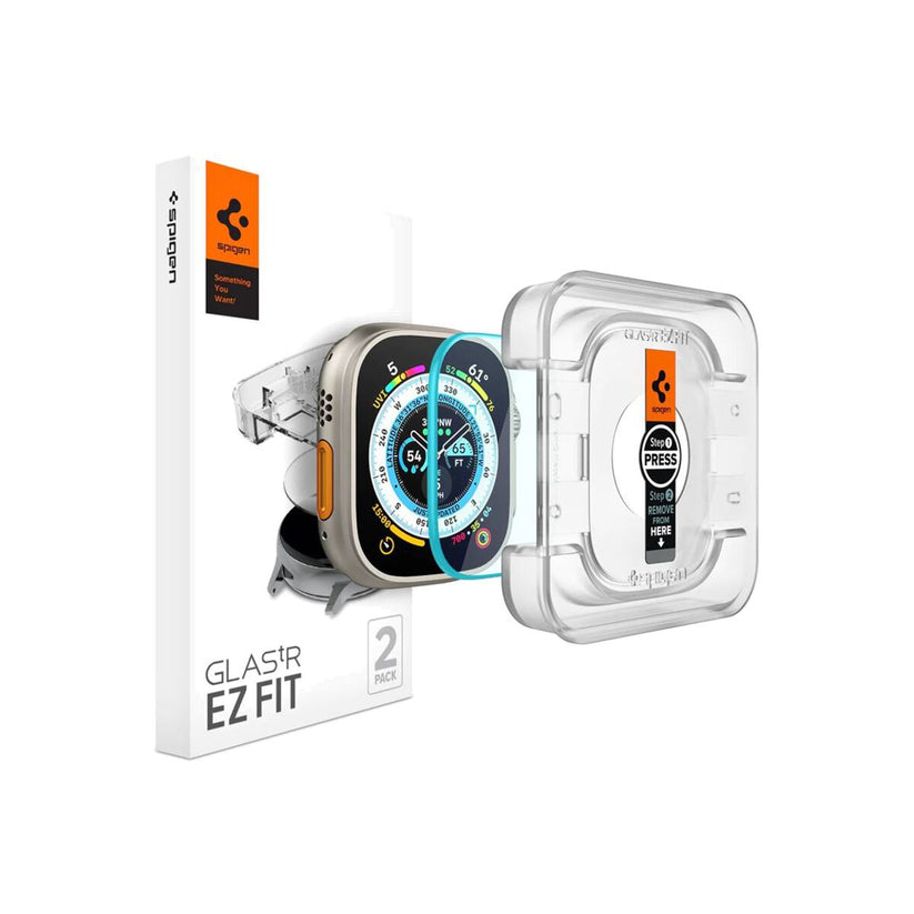 Ochranné sklo pro Apple Watch Ultra 49mm Spigen Glass EZ Fit 2 - istyle.work
