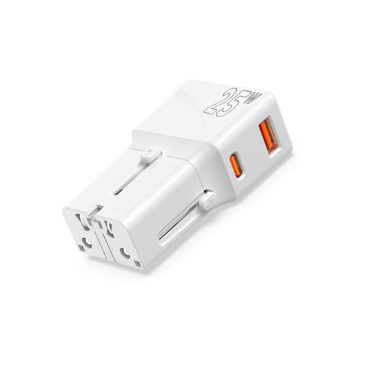 25W Cestovní adaptér Mobile Origin Travel Adapter - bílý - istyle.work